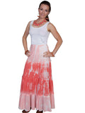Scully CORAL TIE-DYE SKIRT W/PAISLEY STENCIL - Scully Leather - Flyclothing LLC