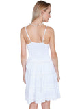 Scully WHITE DRESS W/SPAGHETTI STRAPS - Scully Leather - Flyclothing LLC