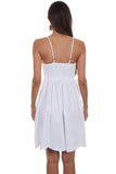 Scully WHITE SPAGHETTI STRAP DRESS - Scully Leather - Flyclothing LLC
