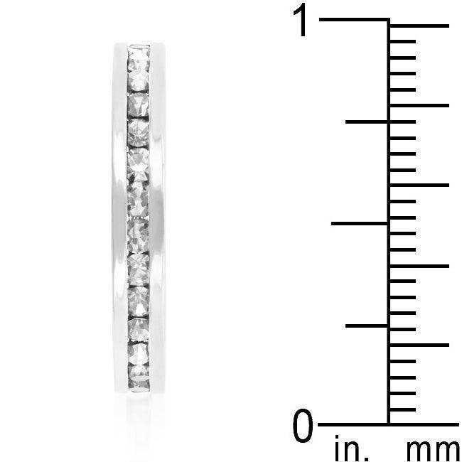 Stylish Stackables Clear Crystal Crystal Ring - JGI - Flyclothing LLC