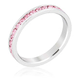 Stylish Stackables Pink Crystal Ring - JGI - Flyclothing LLC