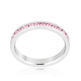 Stylish Stackables Pink Crystal Ring - JGI - Flyclothing LLC