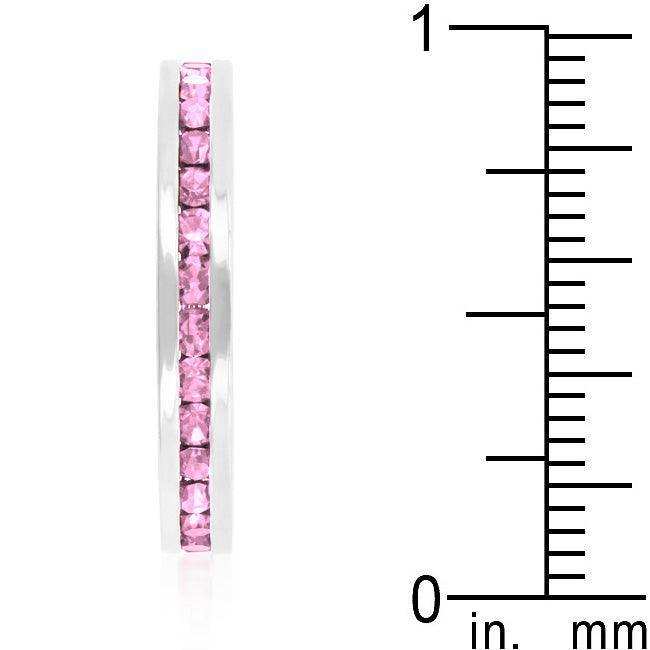 Stylish Stackables Pink Crystal Ring - JGI - Flyclothing LLC