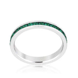 Stylish Stackables Emerald Crystal Ring - JGI - Flyclothing LLC