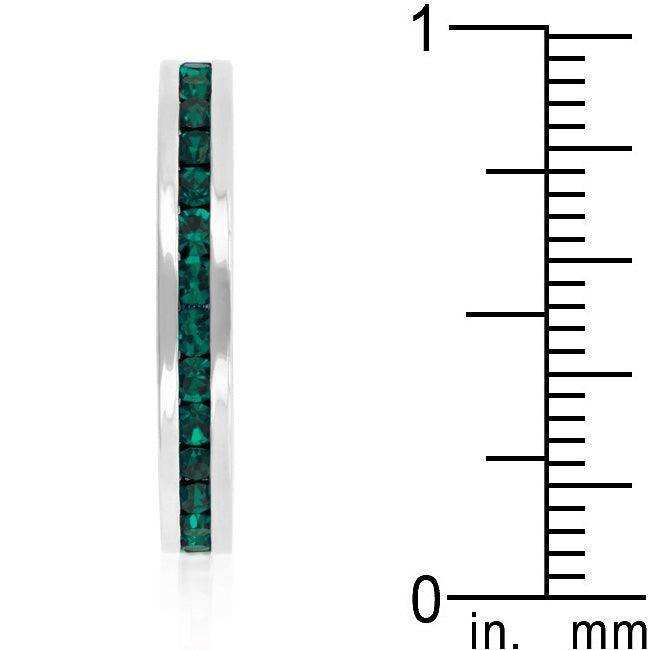 Stylish Stackables Emerald Crystal Ring - JGI - Flyclothing LLC