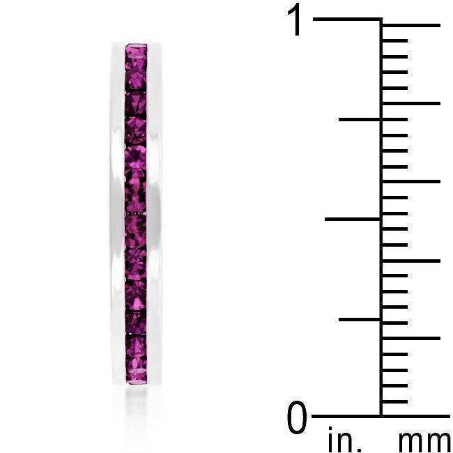 Stylish Stackables with Amethyst Crystal Ring - JGI - Flyclothing LLC