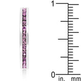 Stylish Stackables with Lavender Crystal Ring - JGI - Flyclothing LLC