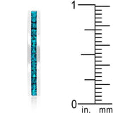 Stylish Stackables with Turquoise Crystal Ring - JGI - Flyclothing LLC