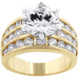 Classic Gold Engagement Ring - JGI - Flyclothing LLC