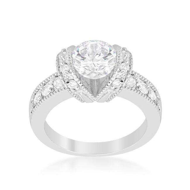 Tension Set Engagement Ring - JGI - Flyclothing LLC