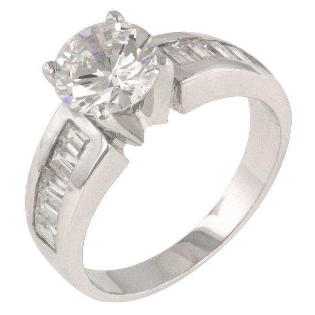 Antoinette Silver Engagement Ring - JGI - Flyclothing LLC