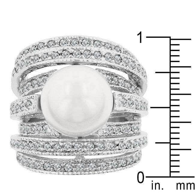 Right-Hand Pearl Ring - JGI - Flyclothing LLC