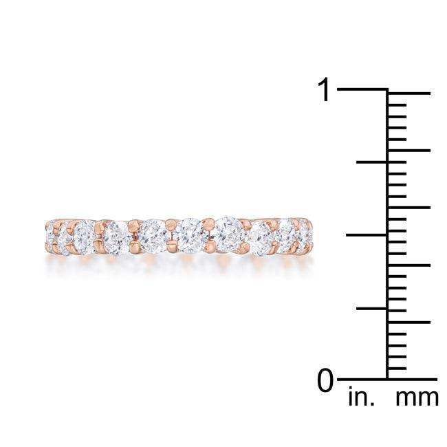 Jessica Band in Rose Goldtone Finish - JGI - Flyclothing LLC