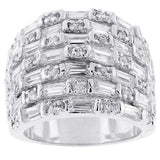 Multi Row Cubic Zirconia Fashion Ring - JGI - Flyclothing LLC
