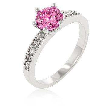 Petite Pink Engagement Ring - JGI - Flyclothing LLC