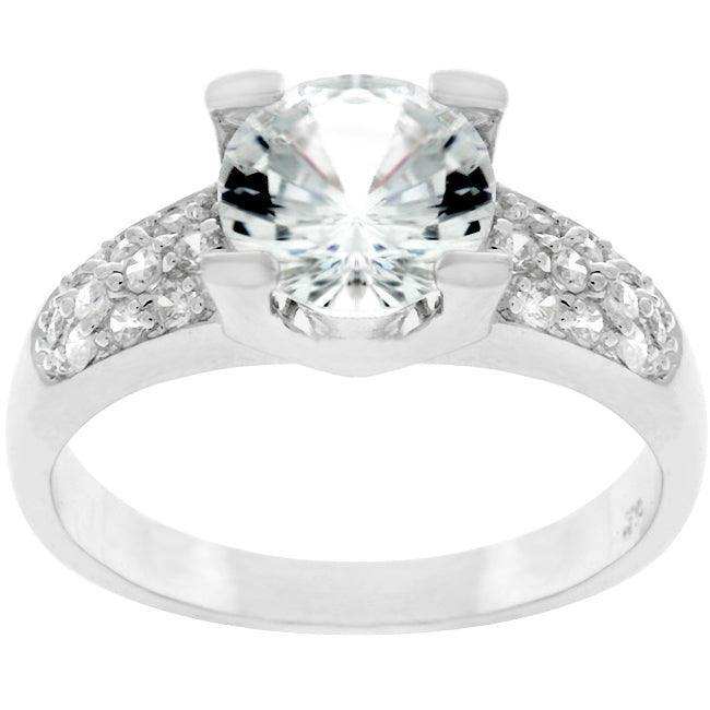 Classic Clear Engagement Ring - JGI - Flyclothing LLC