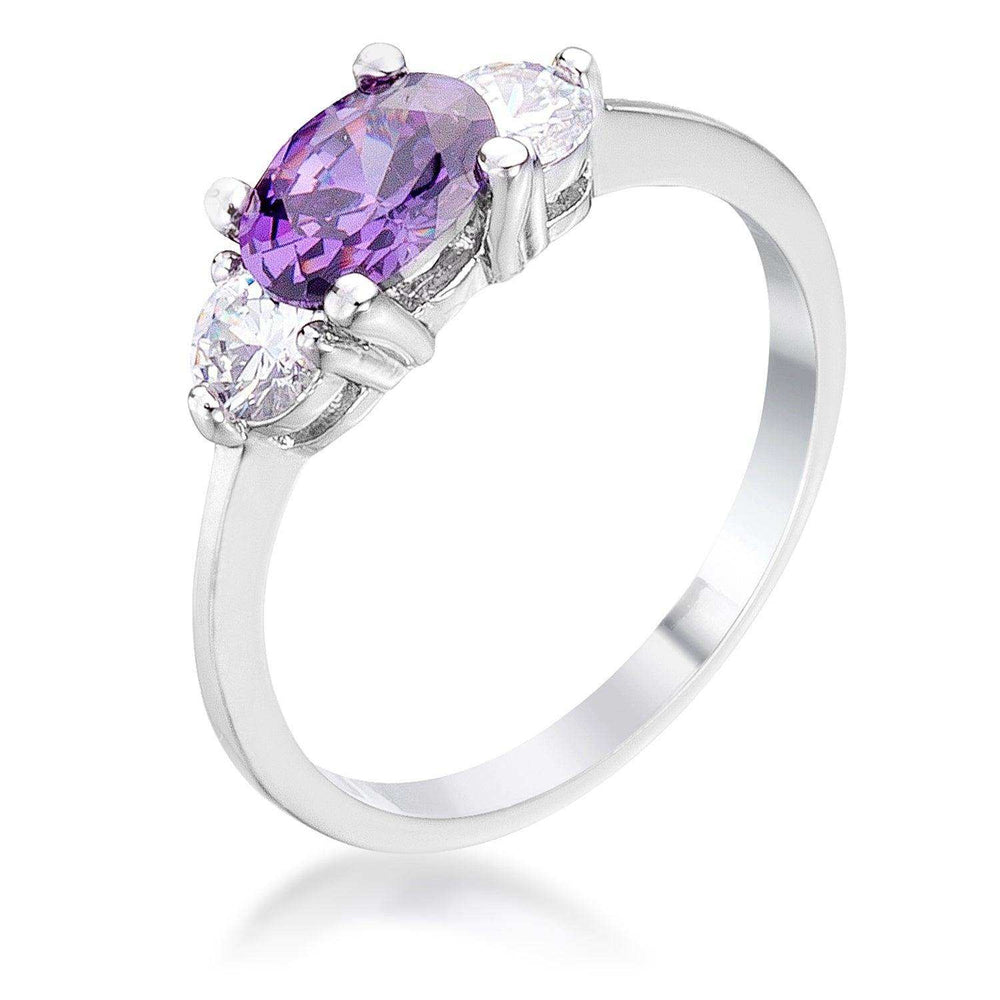 Oval Sonnet Cubic Zirconia Ring - JGI - Flyclothing LLC