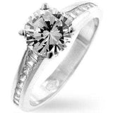Cubic Zircon Engagement Ring - JGI - Flyclothing LLC