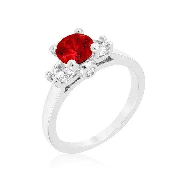 Mini Ruby Triplet Ring - JGI - Flyclothing LLC