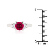Mini Pink Tourmaline Triplet Ring - JGI - Flyclothing LLC