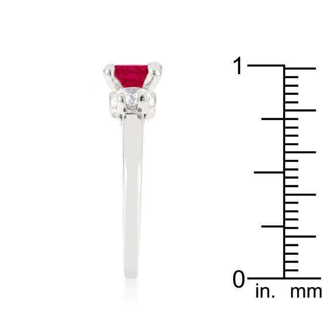Mini Pink Tourmaline Triplet Ring - JGI - Flyclothing LLC