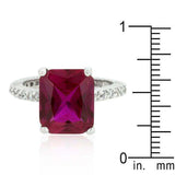 Radiant Cut Pink Engagement Ring - JGI - Flyclothing LLC