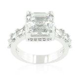 Asscher Cut Engagement Ring - JGI - Flyclothing LLC