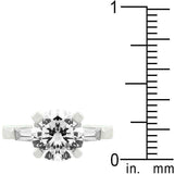 Classic Triple White Engagement Ring - JGI - Flyclothing LLC