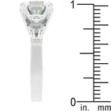 Classic Triple White Engagement Ring - JGI - Flyclothing LLC