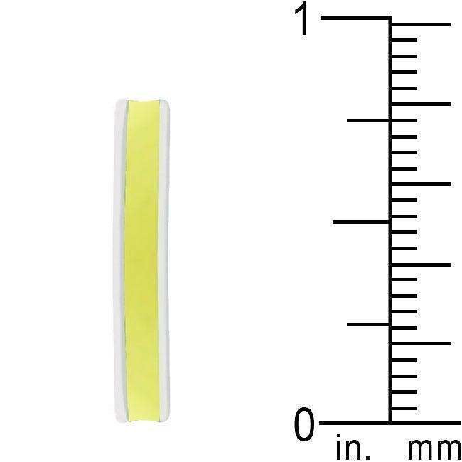 Yellow Enamel Eternity Ring - JGI - Flyclothing LLC