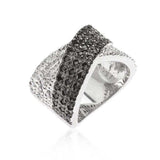 Cross Pattern Cocktail Ring - JGI - Flyclothing LLC