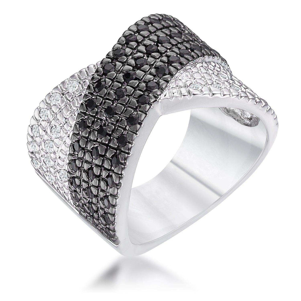 Cross Pattern Cocktail Ring - JGI - Flyclothing LLC
