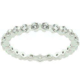 Silver Lace Eternity Band - JGI - Flyclothing LLC