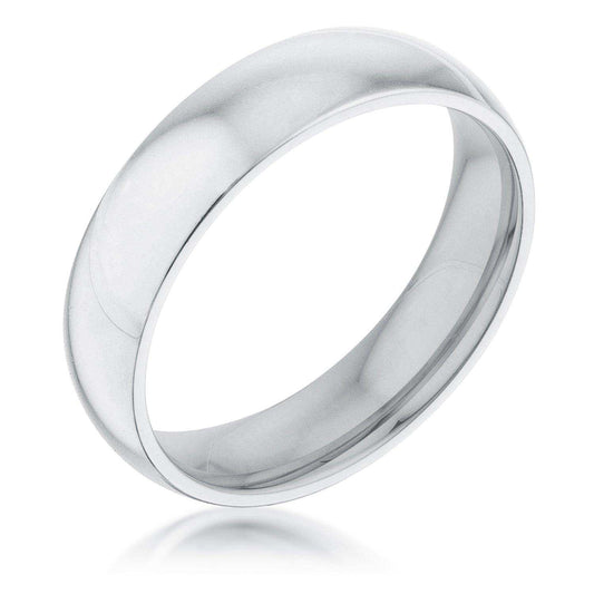 5 mm Stainless Wedding Band - JGI - Flyclothing LLC