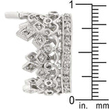 Cubic Zirconia Crown Eternity Ring - JGI - Flyclothing LLC