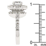 Rhodium Plated Majestic Ring - JGI - Flyclothing LLC
