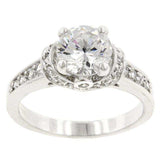 Rhodium Plated Regal Ring - JGI - Flyclothing LLC