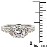 Rhodium Plated Regal Ring - JGI - Flyclothing LLC