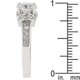 Rhodium Plated Regal Ring - JGI - Flyclothing LLC