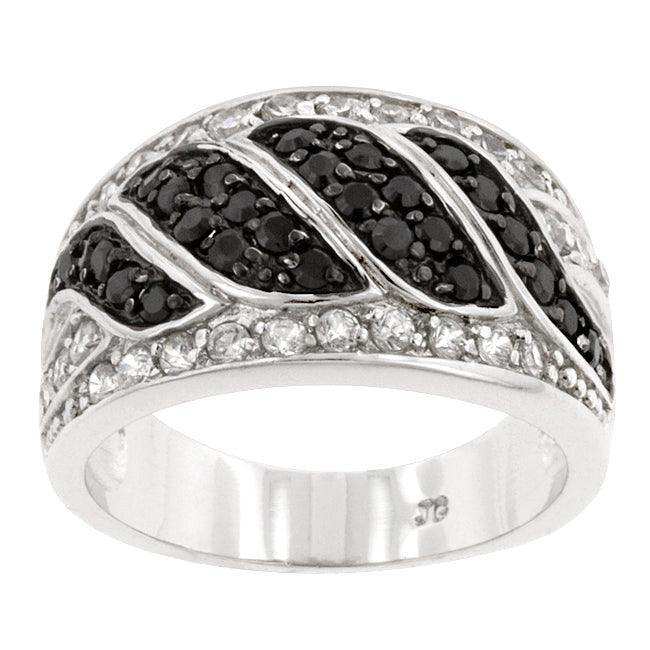 Black & White Swirl Ring - JGI - Flyclothing LLC