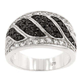 Black & White Swirl Ring - JGI - Flyclothing LLC