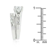 Rhodium Plated Stackable Ring Set - JGI - Flyclothing LLC