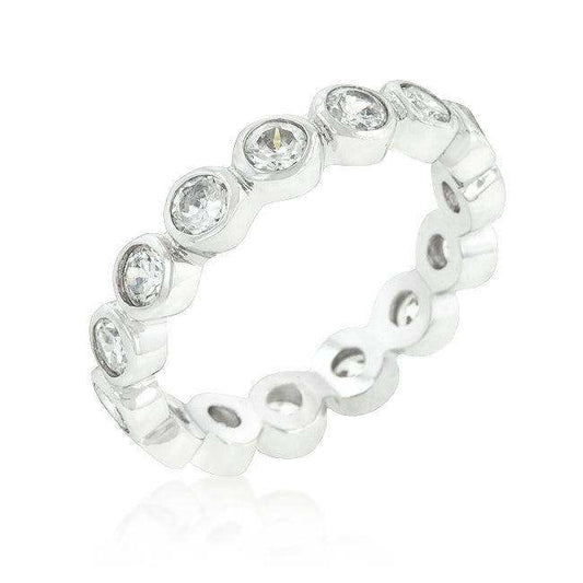 Linked Bezel Eternity Band - JGI - Flyclothing LLC