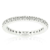 Delicate Cubic Zirconia Eternity Band - JGI - Flyclothing LLC