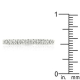 Delicate Cubic Zirconia Eternity Band - JGI - Flyclothing LLC