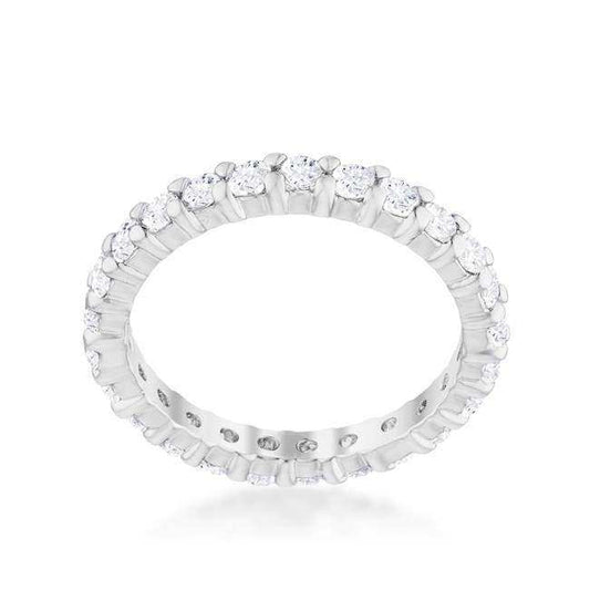 Cubic Zirconia Eternity Band - JGI - Flyclothing LLC