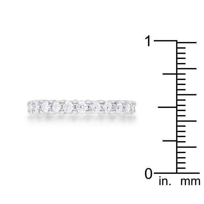 Cubic Zirconia Eternity Band - JGI - Flyclothing LLC