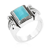 Blue Cats Eye Vintage Ring - JGI - Flyclothing LLC