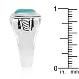 Blue Cats Eye Vintage Ring - JGI - Flyclothing LLC