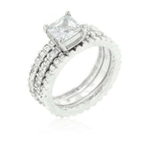 Bridal Triple Ring Set - JGI - Flyclothing LLC